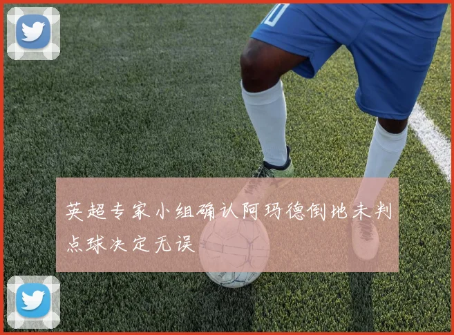 英超专家小组确认阿玛德倒地未判点球决定无误